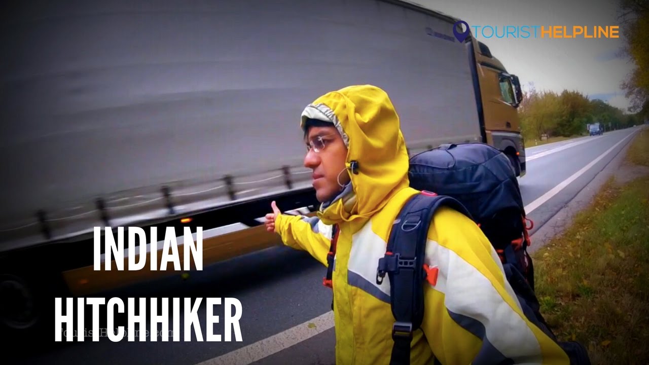Czech to Austria : Hitchhiking in Freezing Winds (The real struggle)