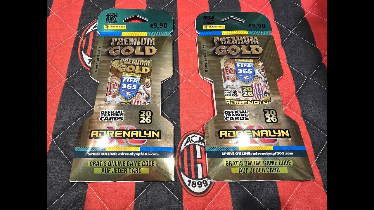 NEW!!! PANINI FIFA 365 2026 - I OPEN TWO PREMIUM GOLD POUCHES - I HIT 6 DIFFERENT LIMITS!!!