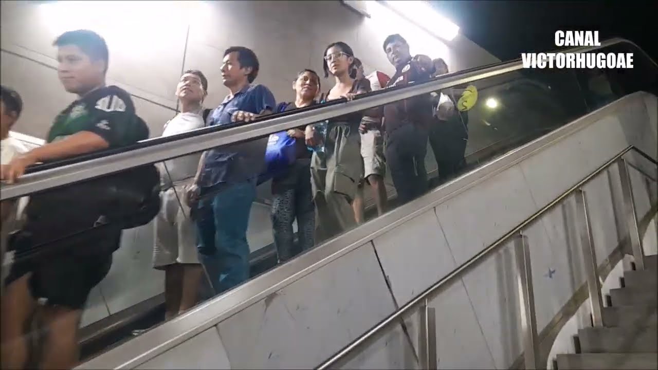 La Marcha blanca se amplio hasta AGOSTO y seguimos viajando en nuestro PRIMER METRO SUBTERRANEO -