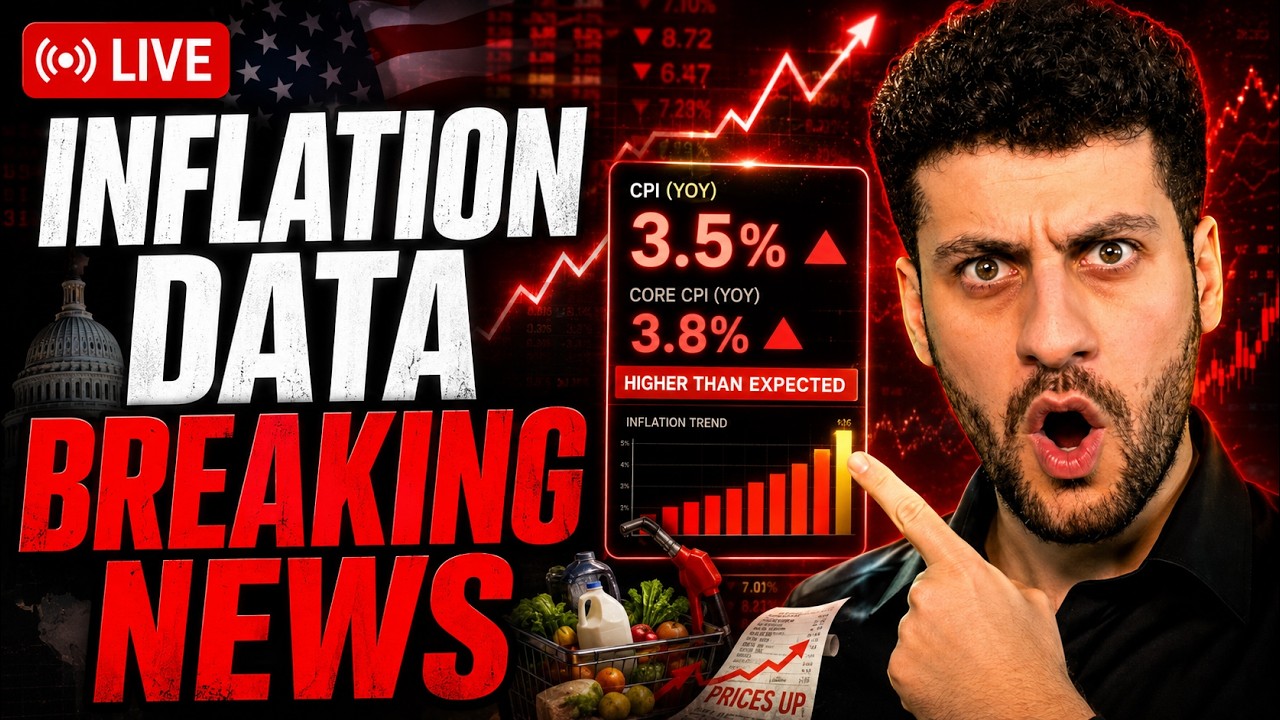🔴  LIVE PCE INFLATION + GDP Data: Rate Hike Odds SURGE!  XRP, BTC + STOCKS React!
