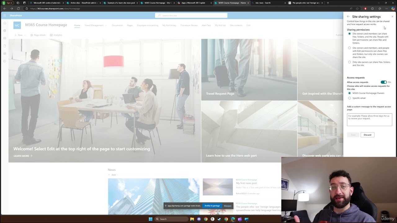 22  Access levels and permissions management