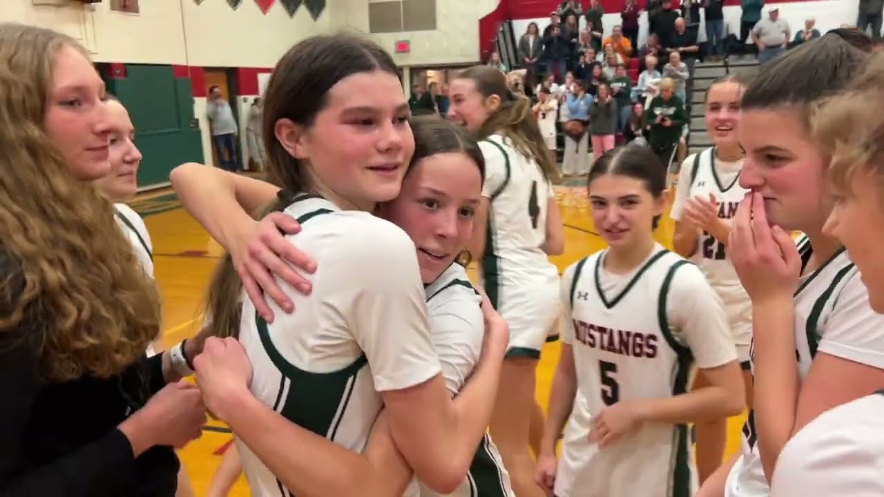 Marcellus High School basketball's Cecilia Powell scores her 1,000th point