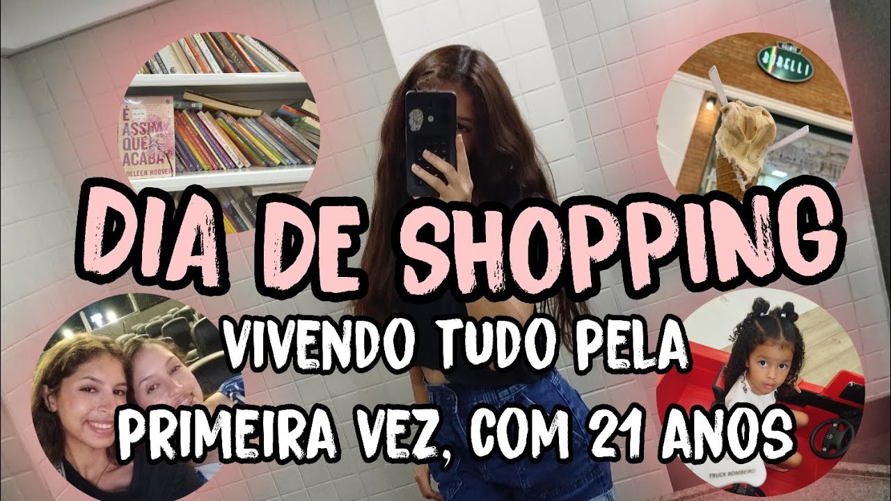 PASSEIO NO SHOPPING, vivendo tudo pela PRIMEIRA VEZ! *tivemos um alerta