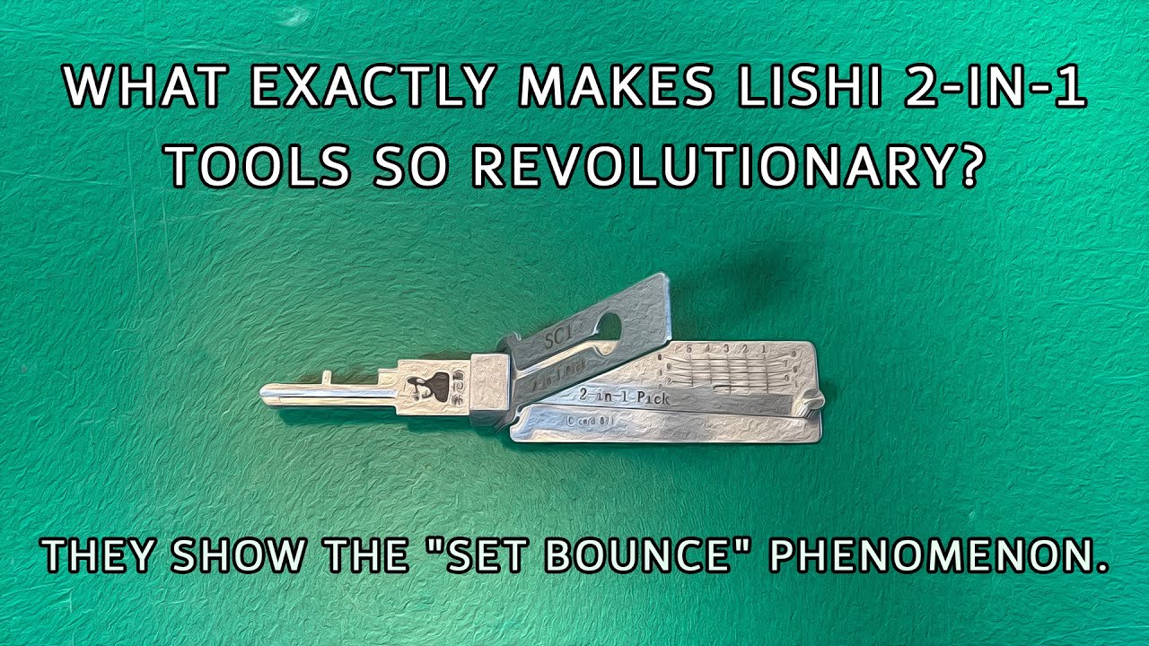 What Makes Lishi 2-in-1 Tools So Revolutionary?  They Show the 