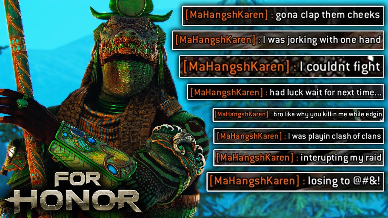 Super weird player icl... [For Honor]