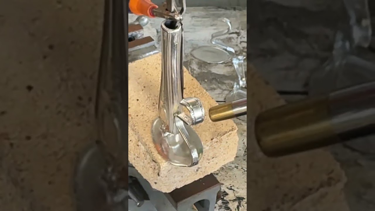 Quick bud vase soldering tutorial ￼