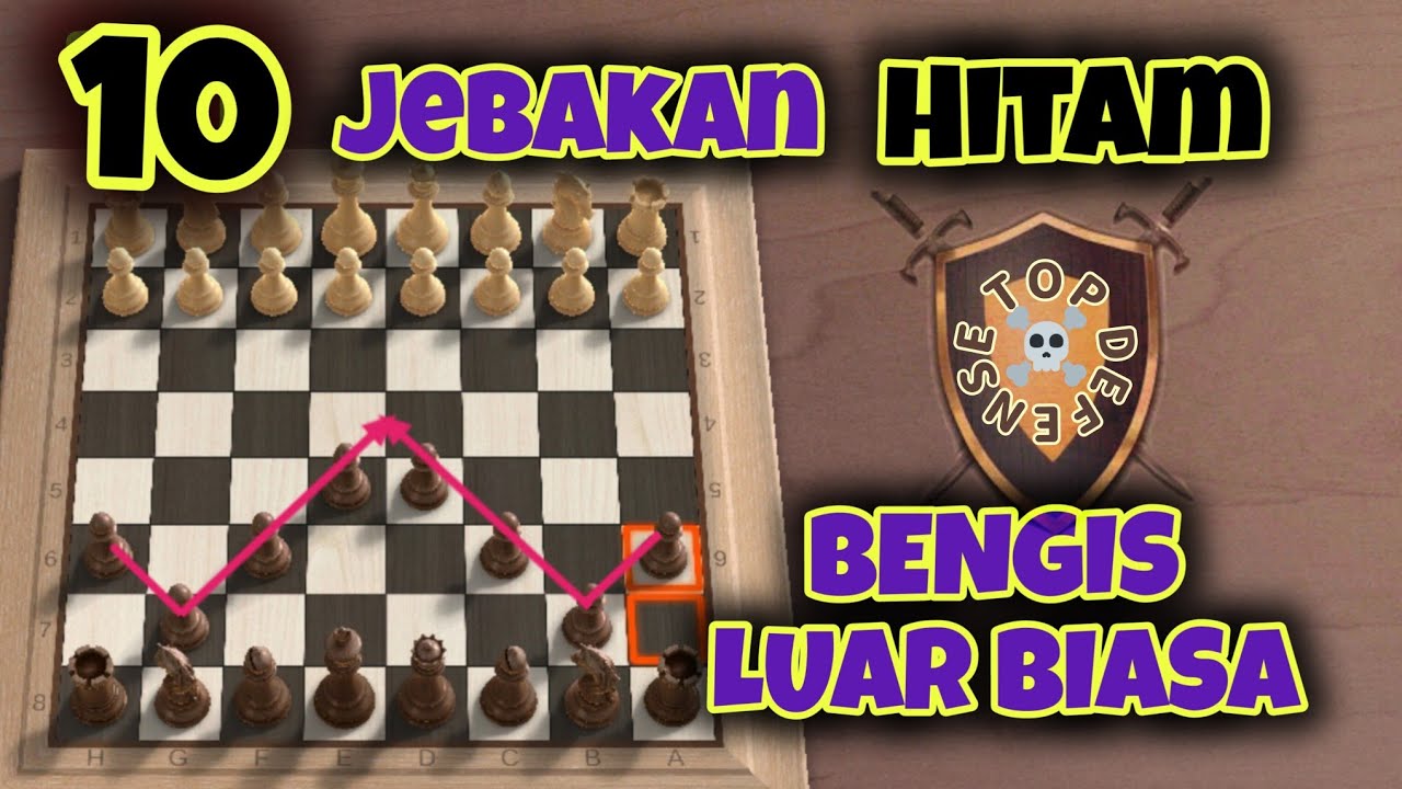 TOP 10 jebakan hitam (ekslusif) | Skakmat super cepat 7 langkah