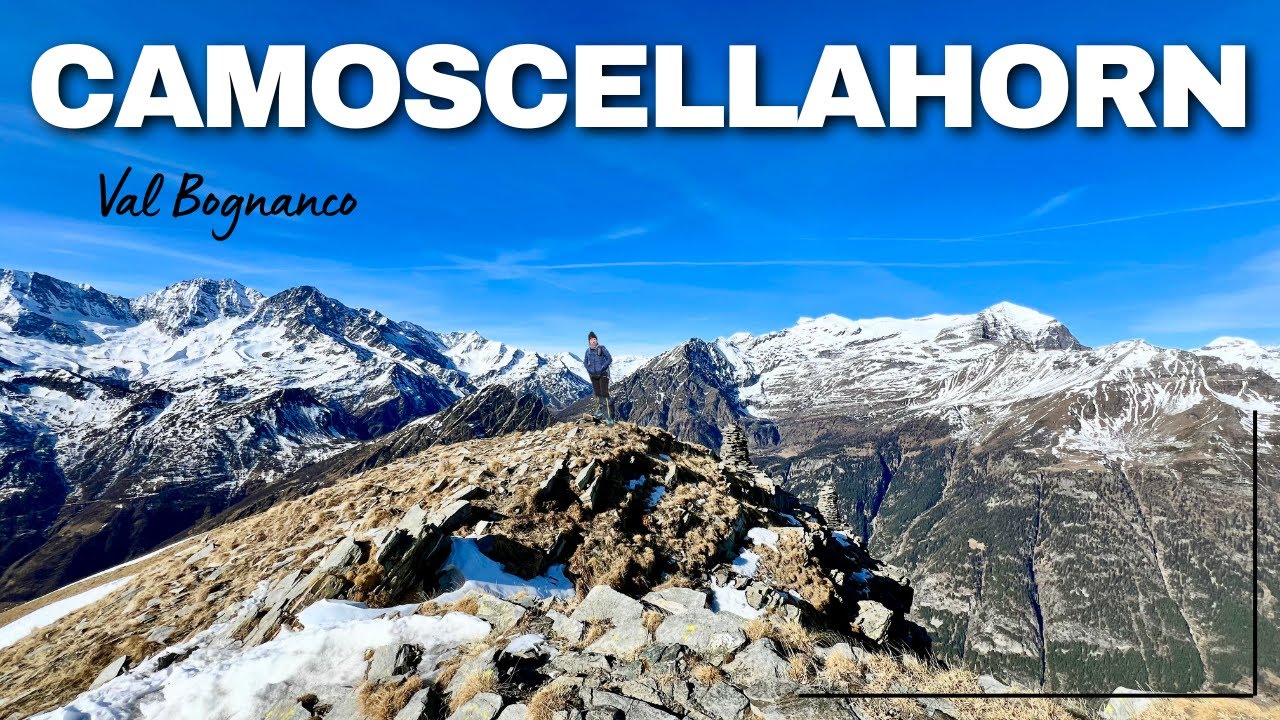 CAMOSCELLAHORN e GIRO DEI LAGHI in ALTA VAL BOGNANCO.