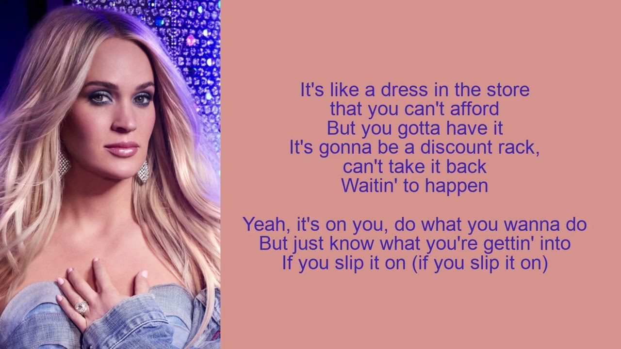 Velvet Heartbreak - Carrie Underwood (Lyrics)