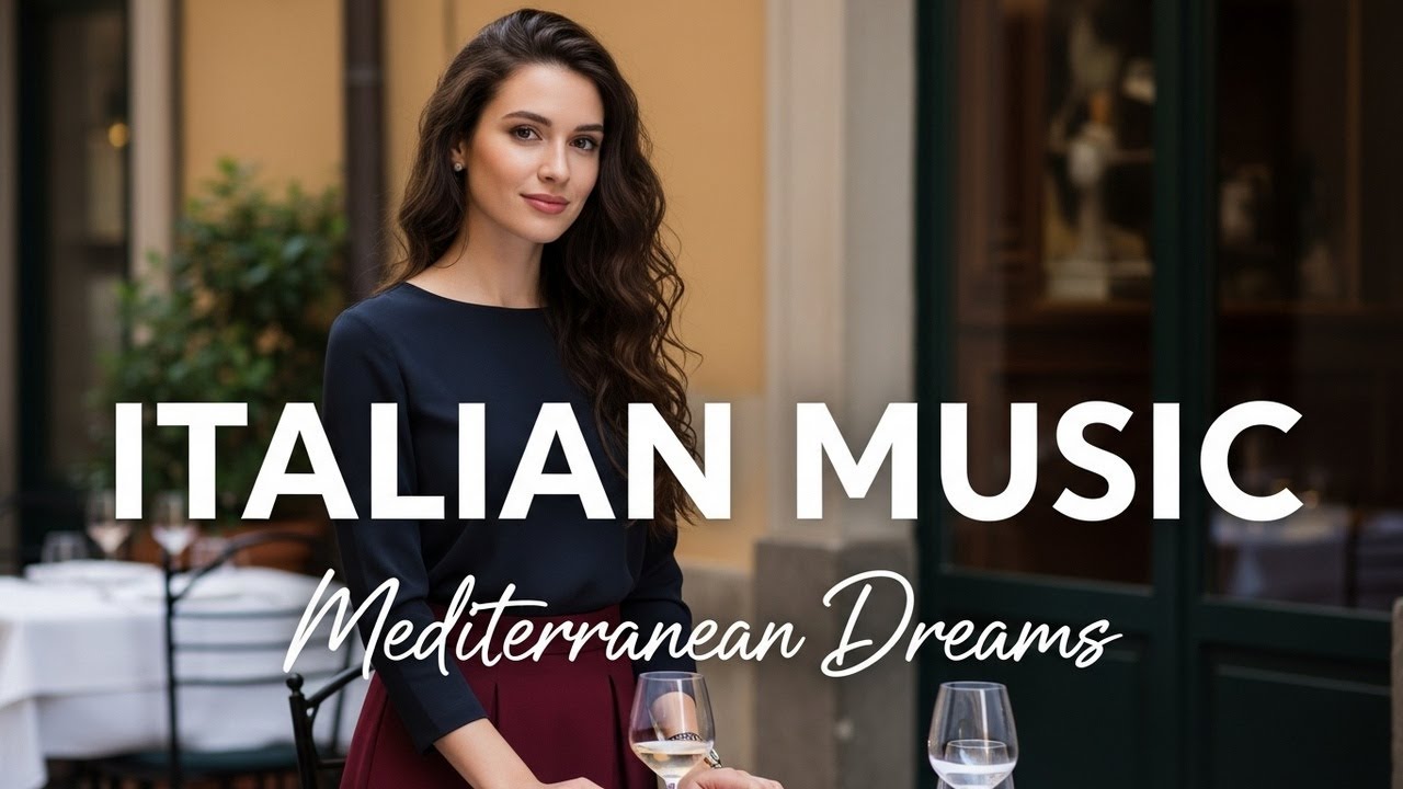 🎶 Italian Vibes & Mediterranean Music 🎶 Scenic Coastal Italy & Lake Como Calm Background Ambience