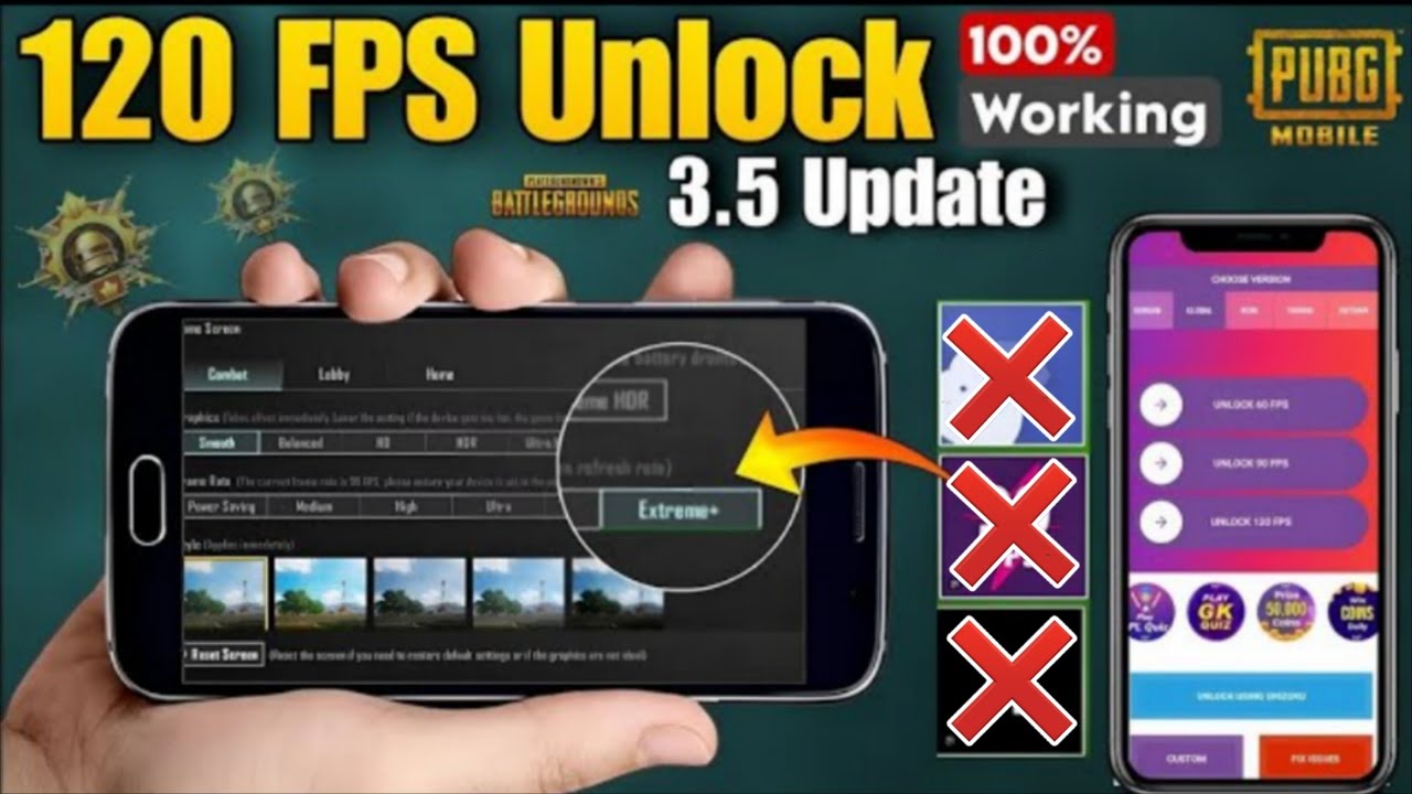 FPS 101% SHOW 😀||120FPS 😍 |How toUnlock 90 Fps In Pubg |Shizuku 3.5 update 90...