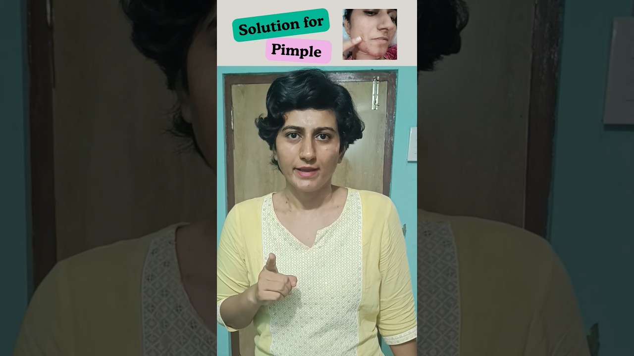 What to do to get rid of pimples on the forehead - don't pinch your pimple 