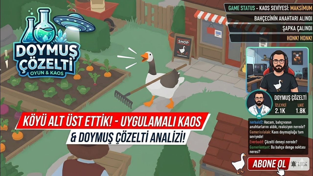 Untitle Goose Game  oynuyorum