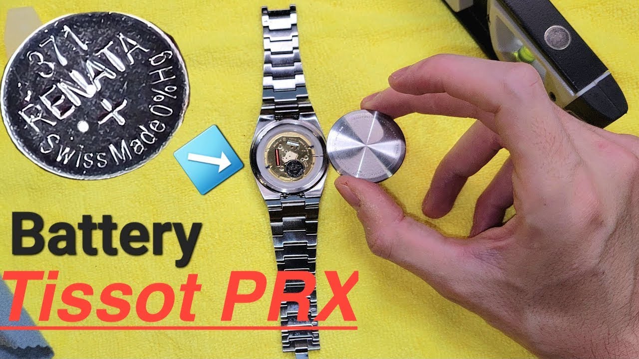 Замена батареи Tissot PRX! #Кварц