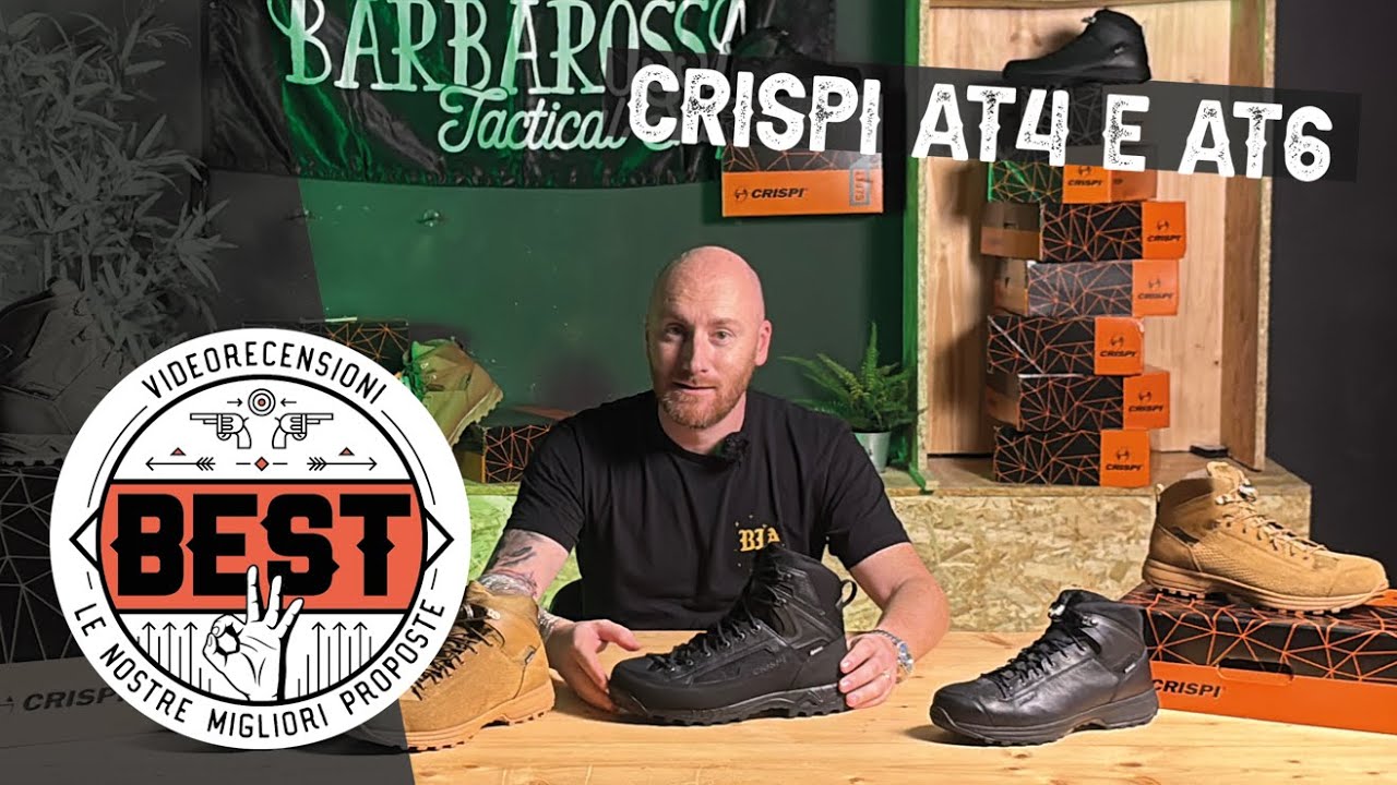 SCARPONI CRISPI AT4 e AT6 | Barbarossa Tactical Shop