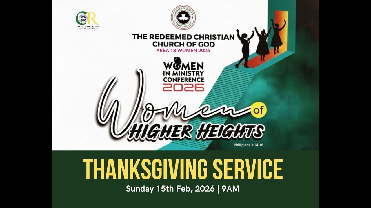 SECOND SERVICE- WOMEN IN MINISTRY THANKSGIVING SERVICE || WOMEN OF HIGHER HEIGHTS || 15\2\26
