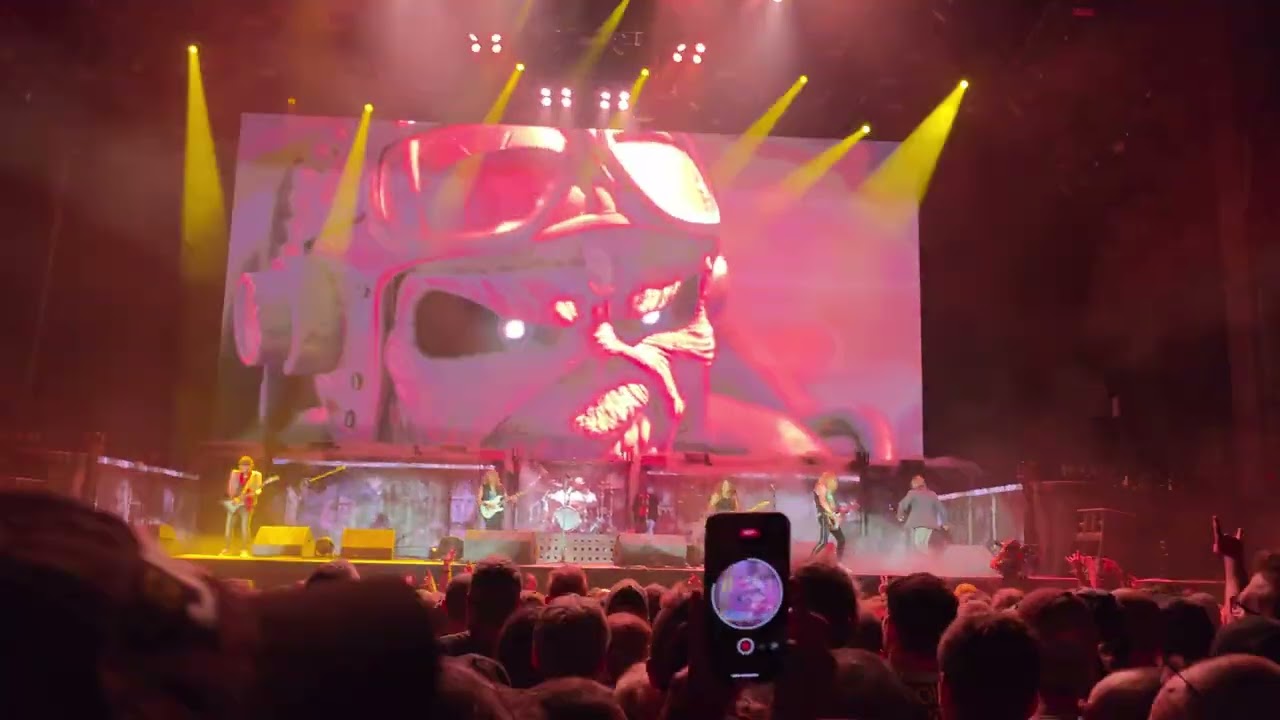 Aces high - @ironmaiden @eurockeennes 2025 #heavymetal  #ironmaiden  #steveharris #brucedickinson