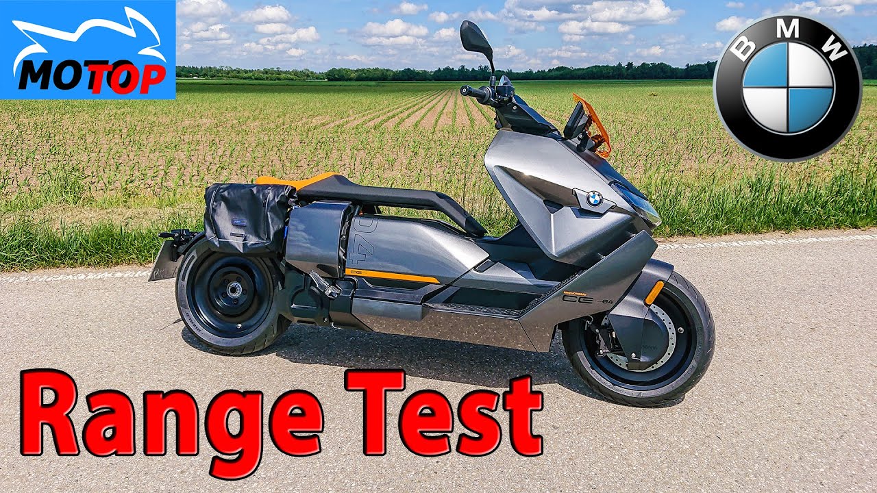 BMW CE 04 (2022) - RANGE TEST - 130+ km