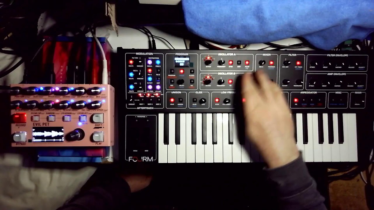 New Synthesizer Day  Evil Pet Endorphins Paired with Sequential FOURM