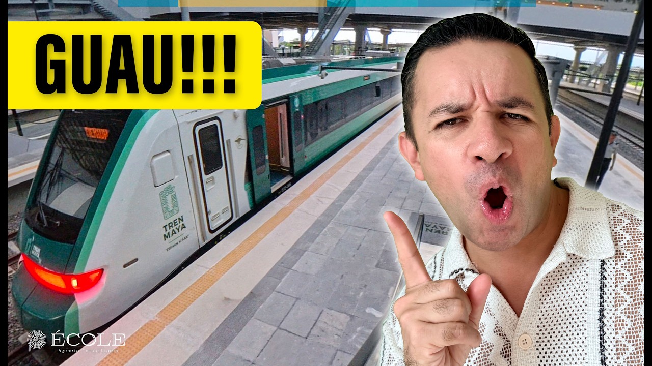 🚨 ¡INCREÍBLE! Nuestro Primer Viaje en el 🚆 Tren Maya contado en 360º