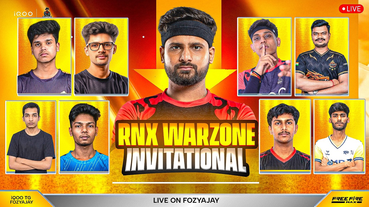RNX WARZONE SURVIVAL STAGE || TOURNAMENT LIVE  WITH iQOO TOTAL GAMING ESPORTS I #iQOO #iQOO15R