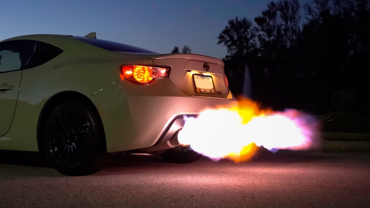 MASSIVE Flame Shooting Scion FR-S Review | Here's Why You Don't Need More Horsepower to Have Fun