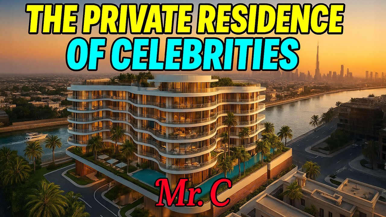 Waterfront Luxury! Inside the Ultra-Exclusive 4-Bedroom Penthouse at Mr. C Residences Dubai