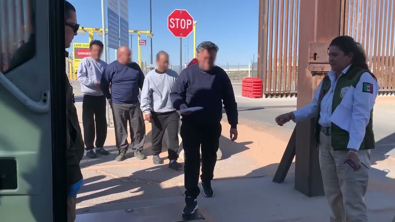 Recorrido de supervisión de directivos del INM en Chihuahua
