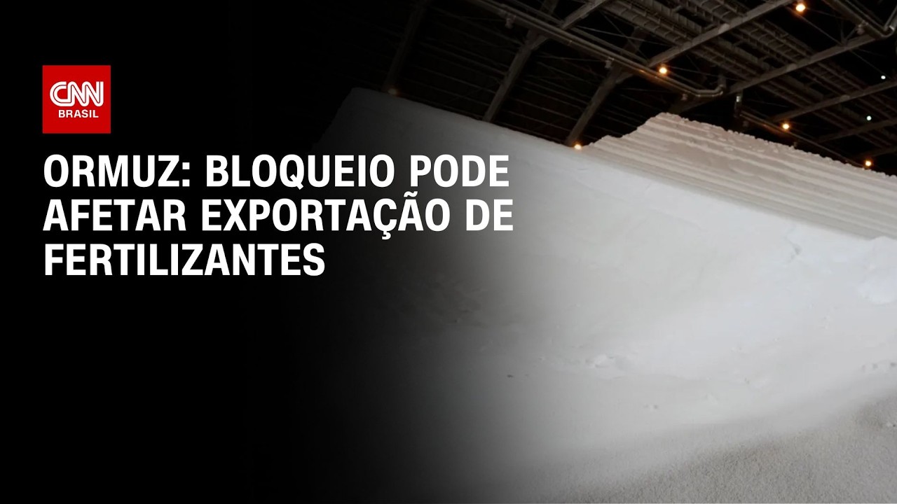 Fechamento parcial do Estreito de Ormuz pode afetar exportação de adubo | CNN NOVO DIA