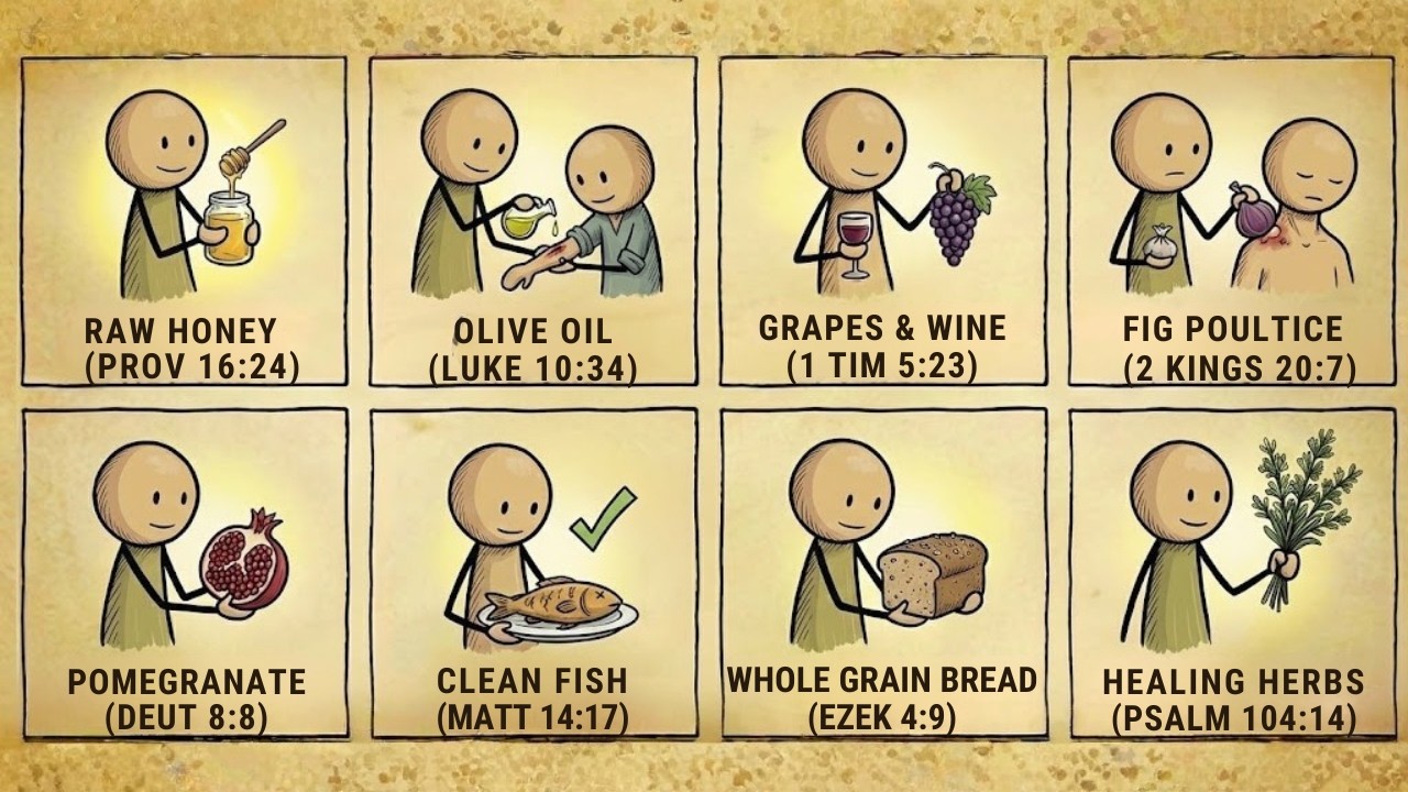 Every Life-Saving Food in the Bible That Actually Heals Explained
