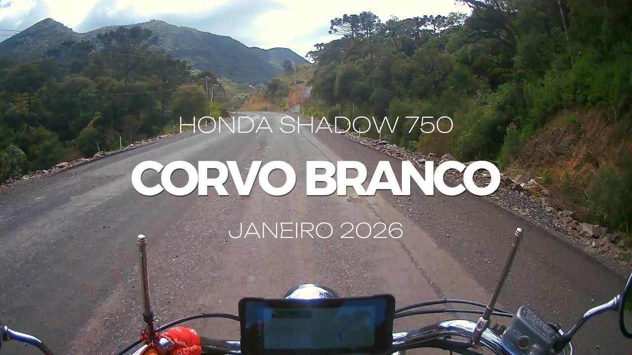 Levei a Shadow 750 até a Fenda da Serra do Corvo Branco: O visual é surreal! 😱