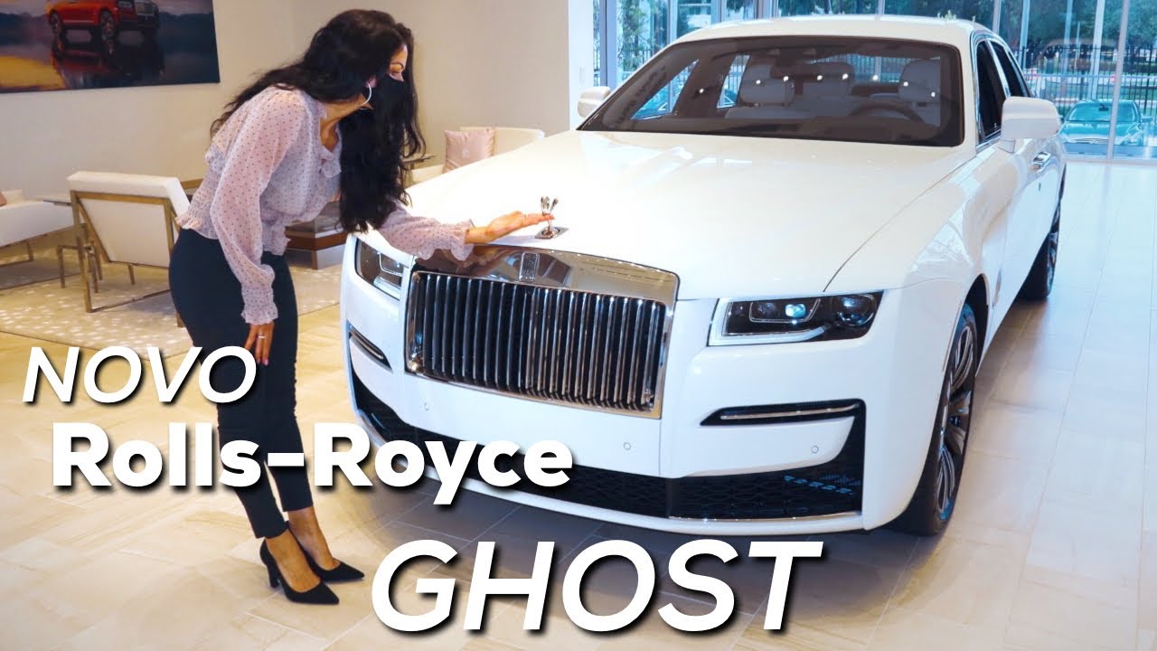 Novo Rolls-Royce GHOST 2021: a partir de $400,000 nos EUA e R$4 milhões no Brasil!