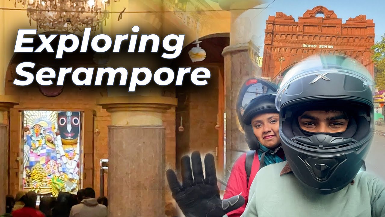 Exploring Serampore | Prem Mandir & Mahesh Jagannath Temple | Bengali Vlog | Suman Megha Vlogs