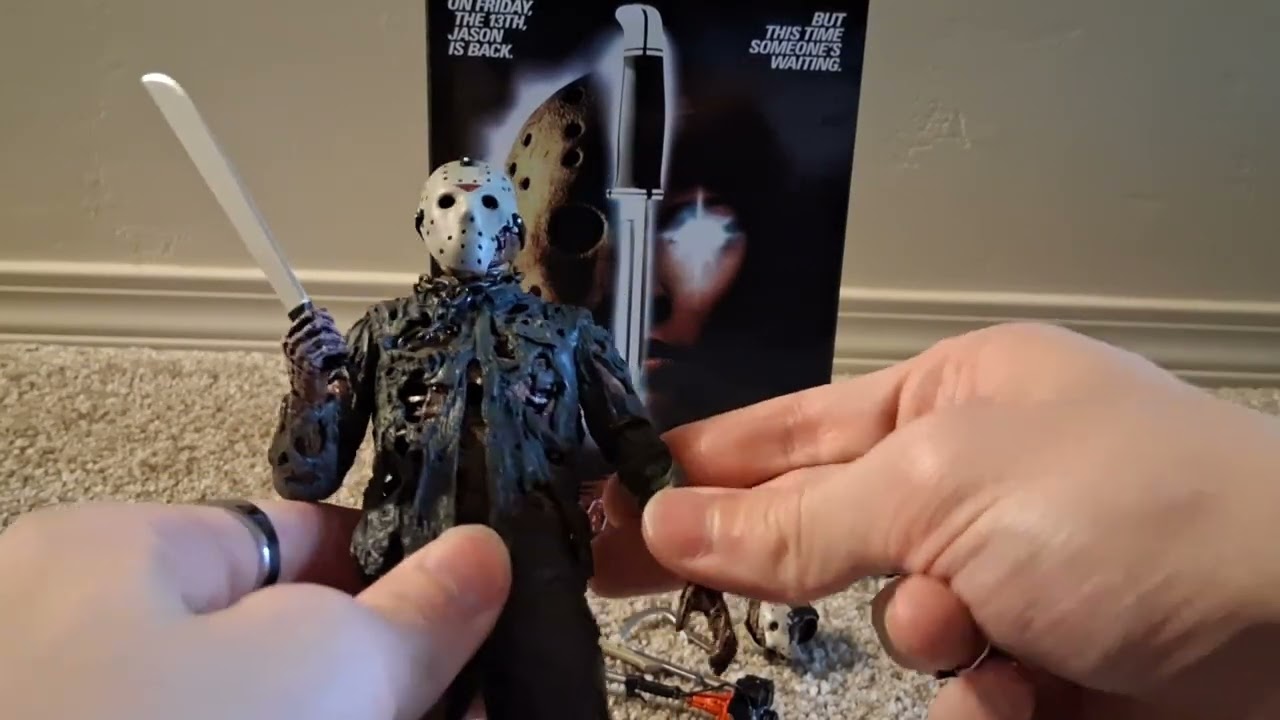 Ultimate Jason Voorhees Action Figure Review: Friday the 13th: The New Blood: NECA