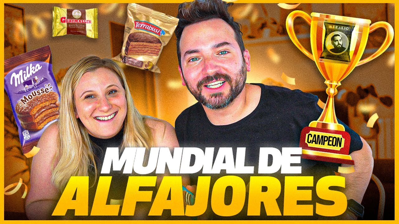 MUNDIAL DE ALFAJORES 2022  🇦🇷 🔥 🌎  PROBANDO TODOS LOS ALFAJORES ARGENTINOS - 4K