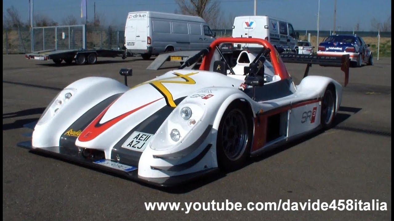 PURE SOUND!! Radical SR3 RS start up + track action!