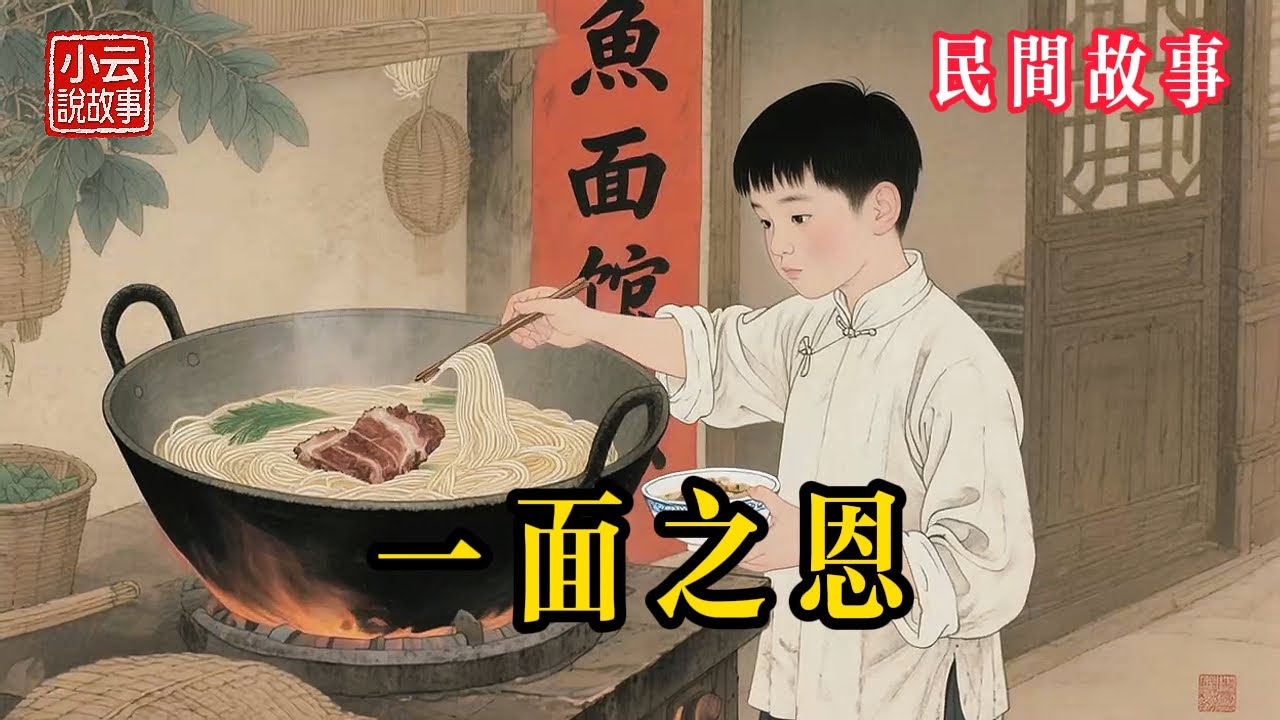 一碗麵的恩情！15年前他救了窮書生一命，15年後窮書生竟帶著聖旨回來，結局讓人熱淚盈眶！#感人故事 #民間故事 #善有善報 #因果輪迴 #正能量 #聽故事 #人生感悟 #暖心故事 #知恩圖報