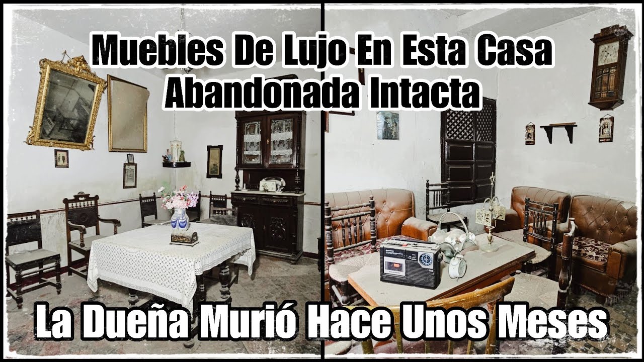 Impresionante CASA ABANDONADA INTACTA Con Muebles De Lujo ¡La Dueña Murió Hace Meses! // AnitaNext