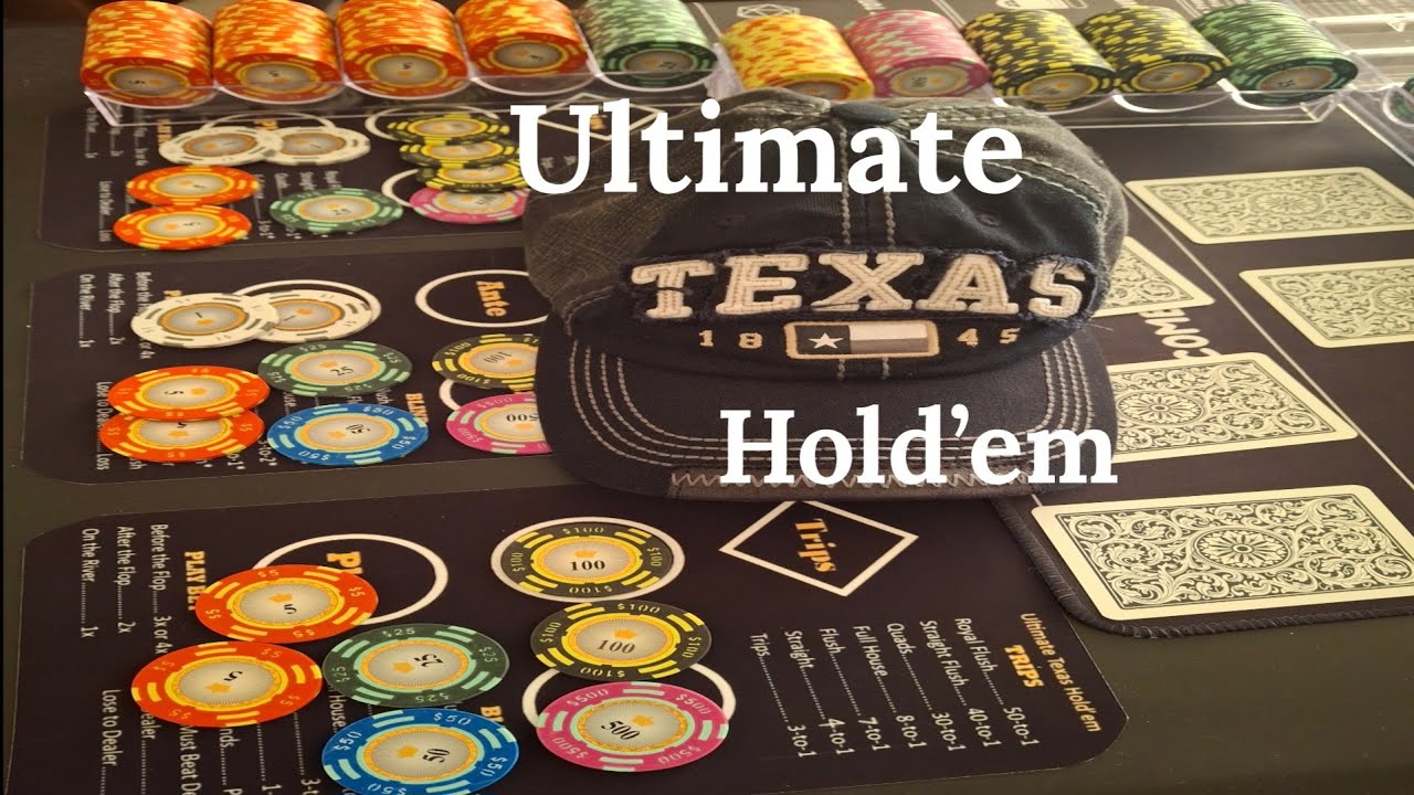 S1e7 Trips vs No Trips 100 hand UTH Challenge (Ultimate Texas Hold'em 3.5% H.E.)