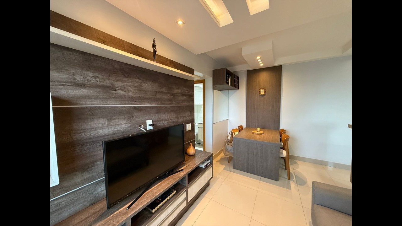 56m², 2 qtos, suíte, garagem, mobiliado, lazer, Res. Supremo, a 280m do Metrô R$: 370.000