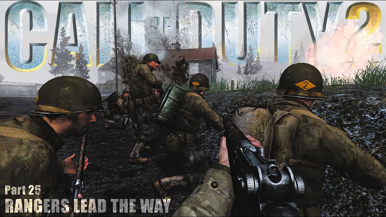 Charging up the HILL to Victory! | Call of Duty 2 (2005) | Gameplay in 2025 (No Commentary)