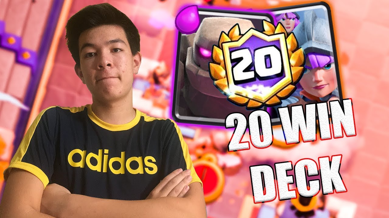 Clash Royale | 20 WIN GOLEM DECK WITH TIPS AND TRICKS (December 2017)