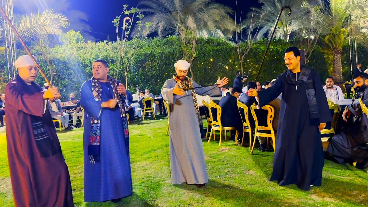أقوى حظ في المنوفية! رقص صعايدة فى قويسنا على صوت الريس حمادة عبد العال ⚡