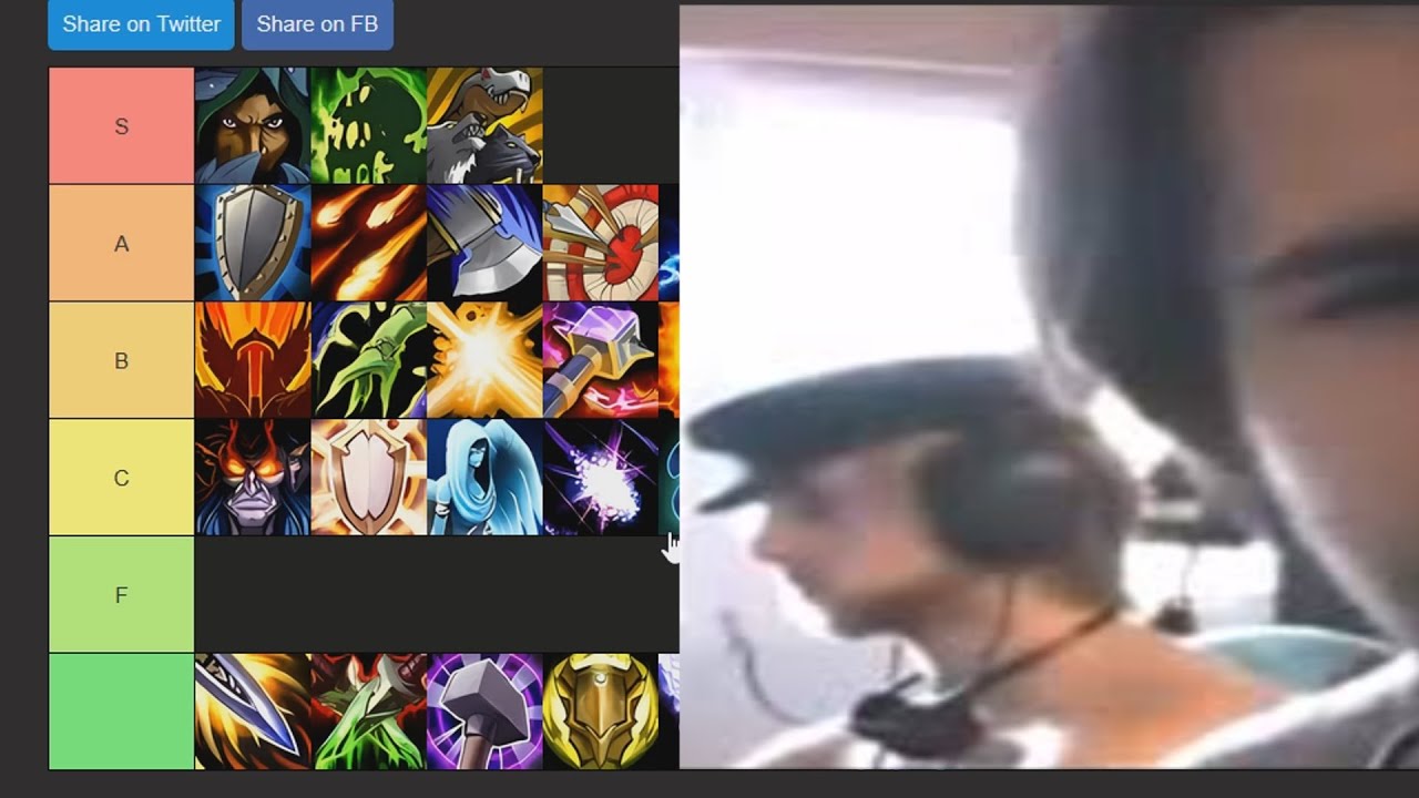 TBC Classic PvP Tierlist by Best Player in the World