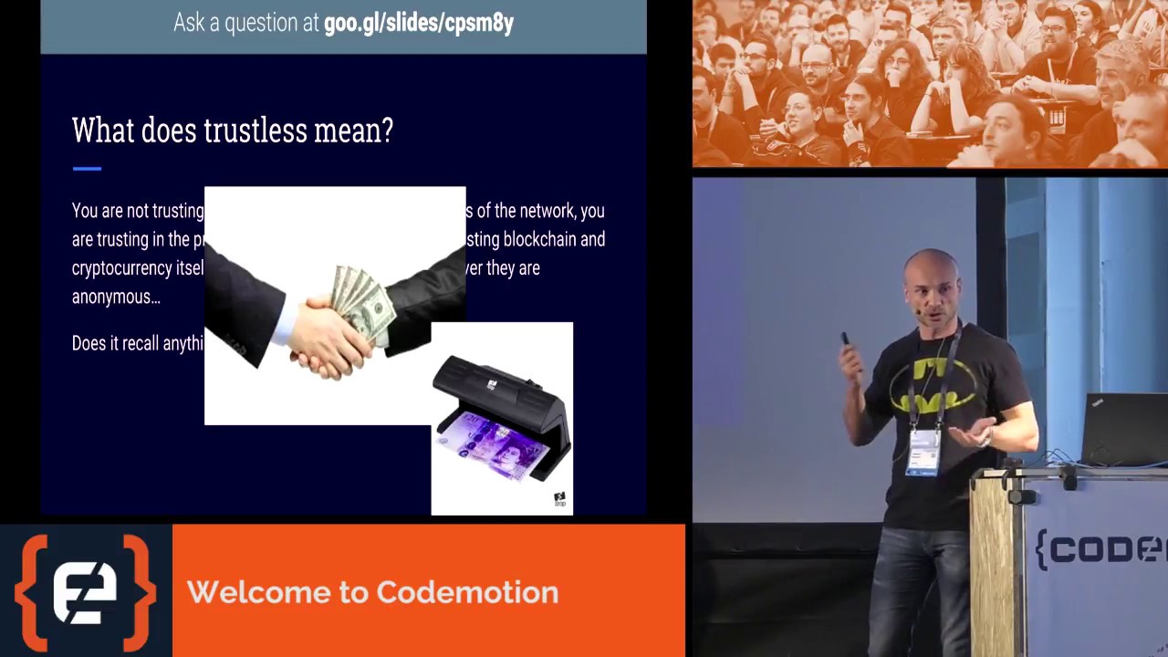 Blockchain and smart contracts (...) - Stefano Maestri - Codemotion Milan 2017