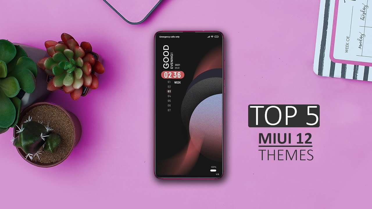 Exceptional MIUI 12 Themes | Top 5 Amazing MIUI 12.5 Themes You Should Try!🔥🔥