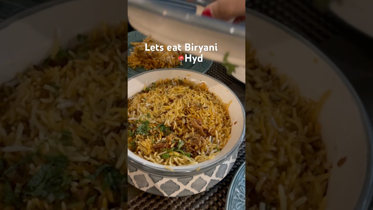 Biryani special 🍛 #biryani #vlog #dailyvlog #minivlog #hyderabad #hyderabadbiryani #food #foodporn