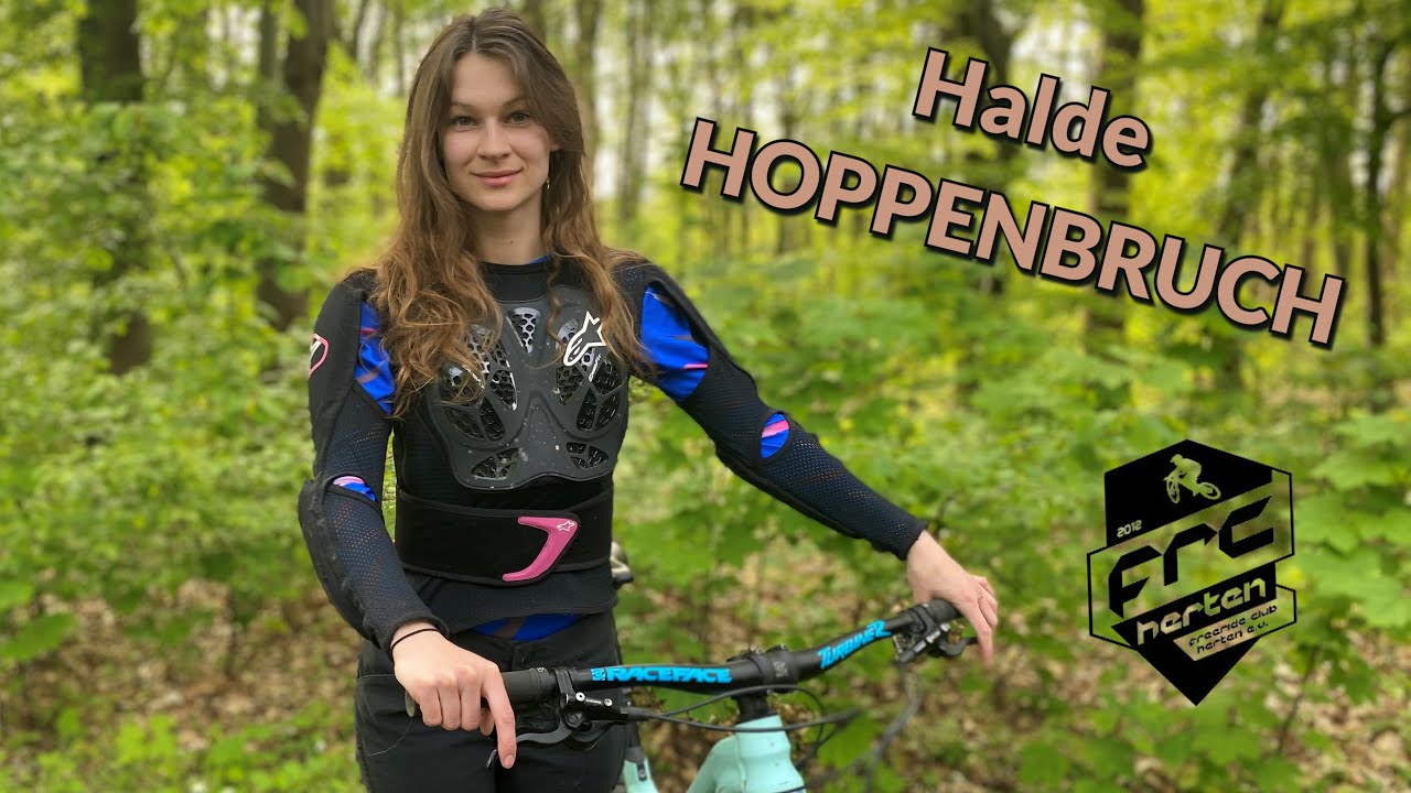 Rote WELLE auf der HALDE HOPPENBRUCH / Analyse der FREERIDE / spaßige JUMPLINE / FRC Herten / MTB