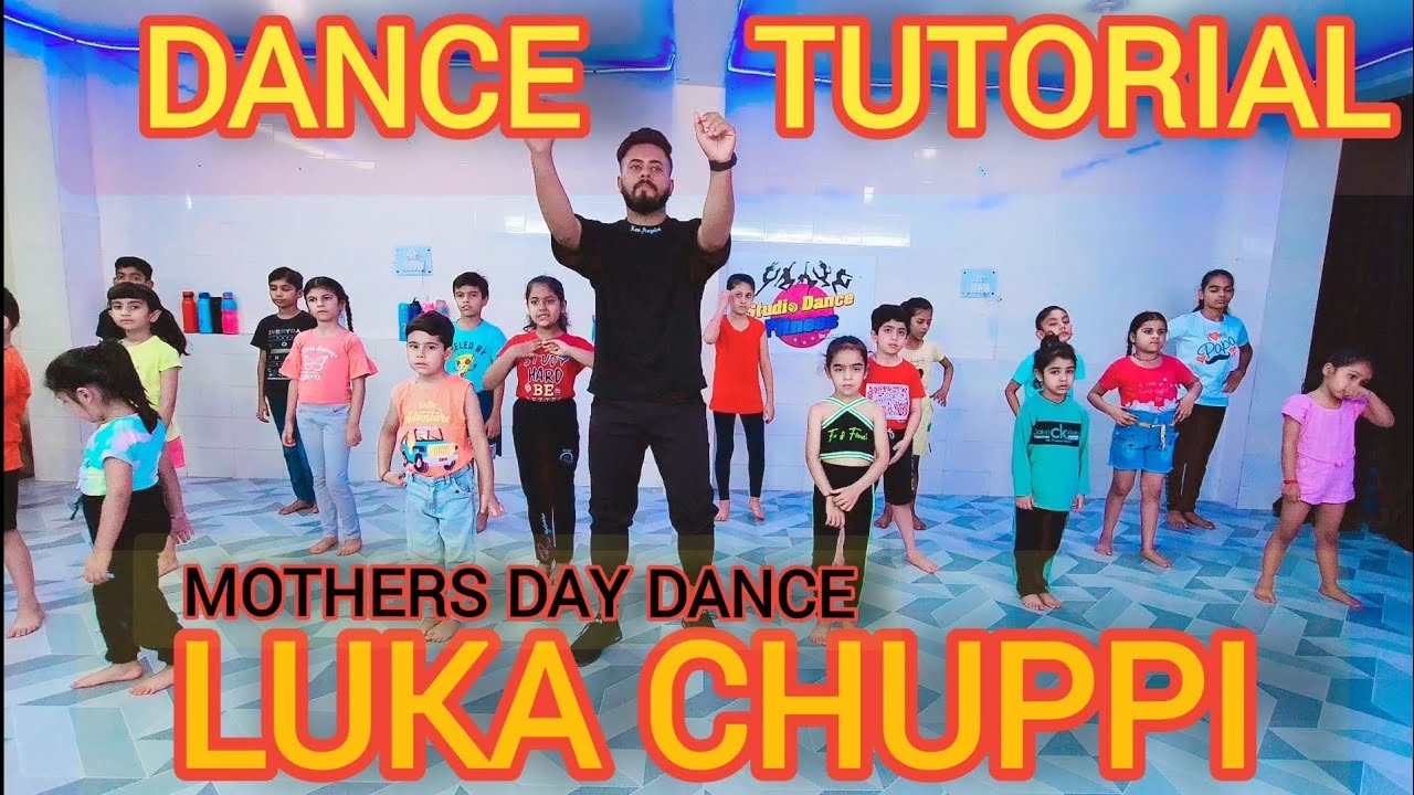 Luka Chuppi Dance Tutorial | Mothers day special  Amit Choreography Easy Steps