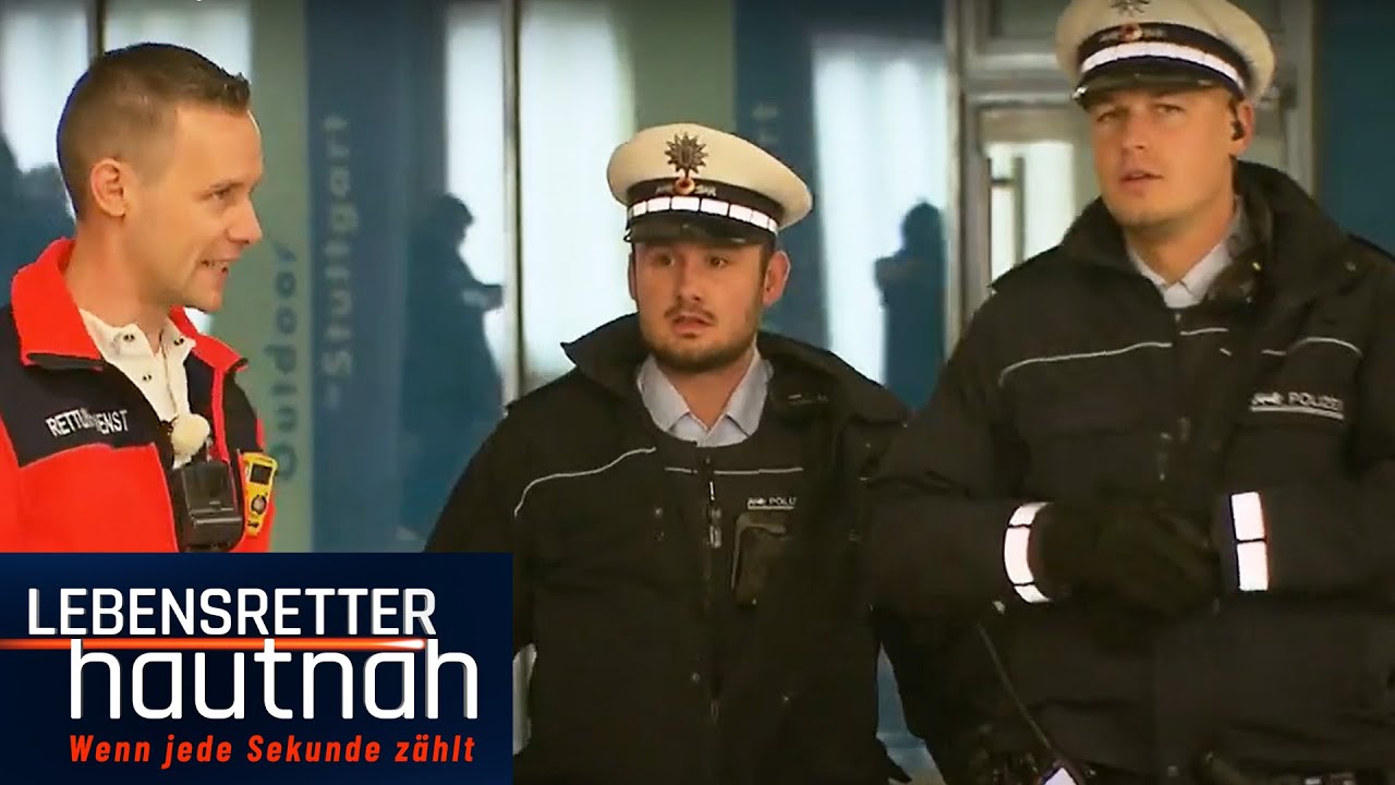 Gefährlicher Einsatz: David & Michael müssen die Polizei rufen!! | Lebensretter hautnah | SAT.1